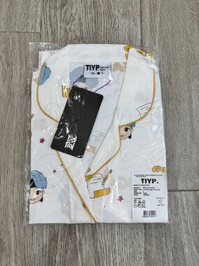 New Official BTS TINYTAN Big Face Suga Yoongi Pajama Set - Size 1